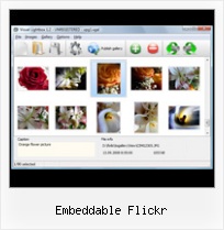 Embeddable Flickr Uploading Flickr Galleries To Blog