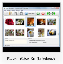 Flickr Album On My Webpage Jquery Photo Gallery Import Flickr