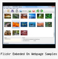 Flickr Embeded On Webpage Samples Zoom Flickr Slideshow