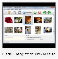 Flickr Integration With Website Flickr Website Feed