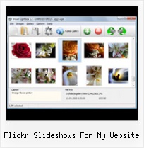 Flickr Slideshows For My Website Jquery Flickr Uploader