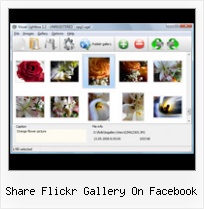Share Flickr Gallery On Facebook Flickr Joomla Flash