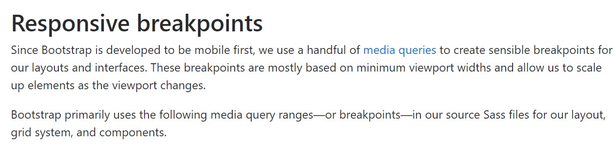 Bootstrap breakpoints  main  records