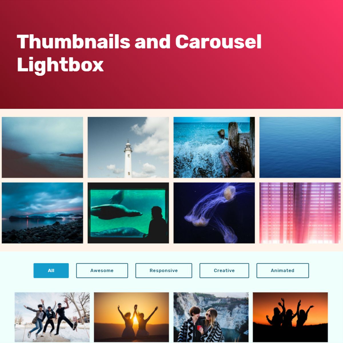 Free Bootstrap Picture Carousel