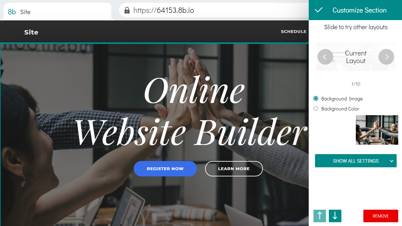 Online Web Builder