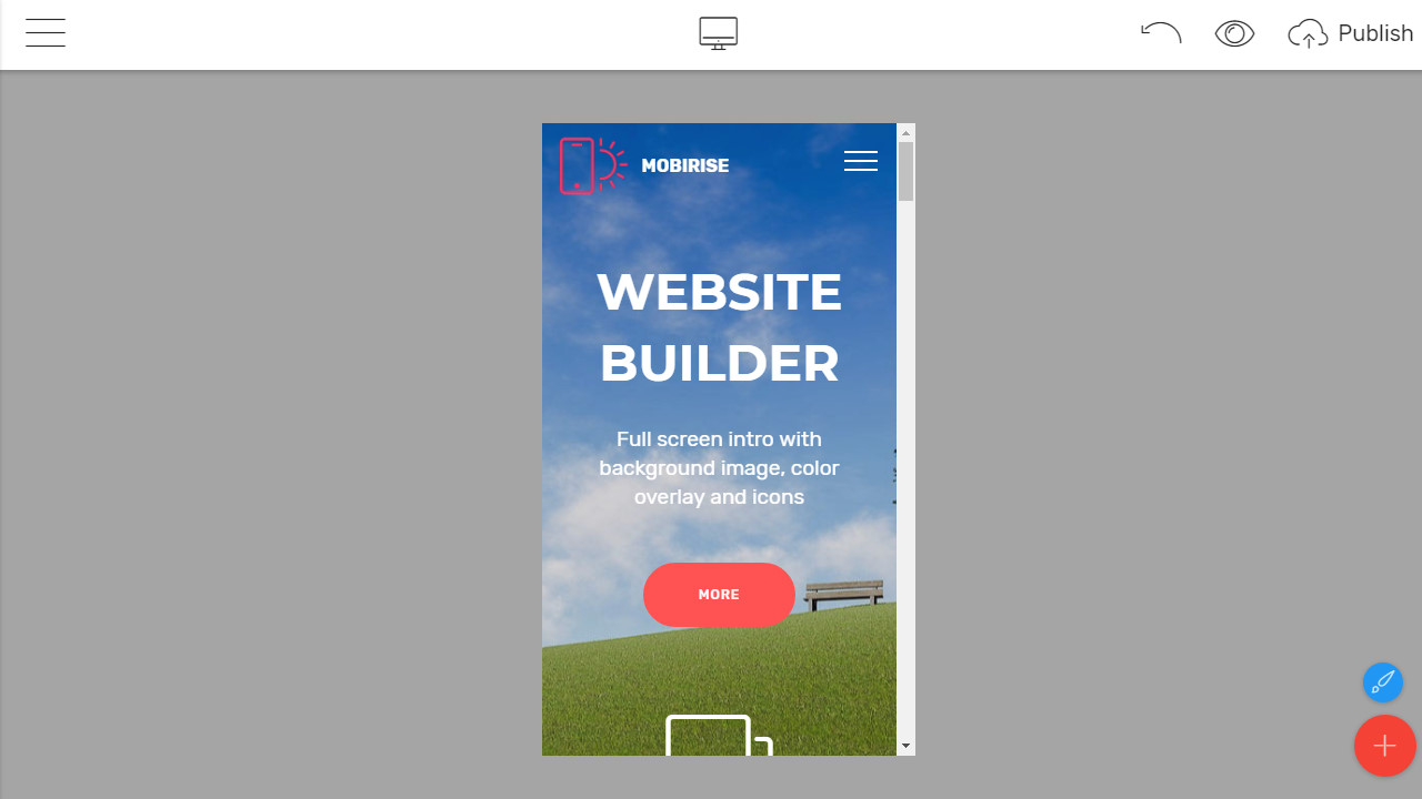 Responsive Website Builder